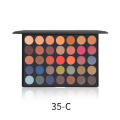 Wholesale High Pigment Makeup OEM Private label 35 Color Eyeshadow Palette